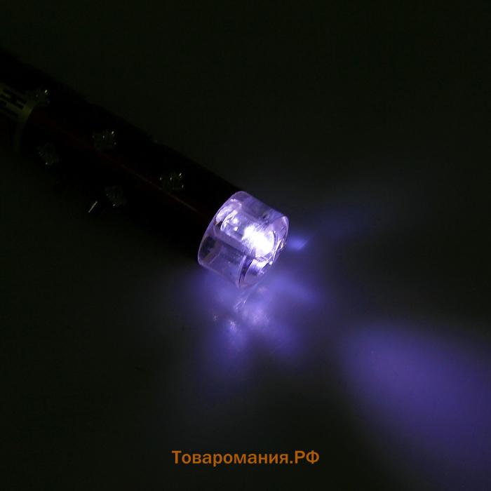 Лазер на карабине с фонариком «Камушки № 2», цвета МИКС