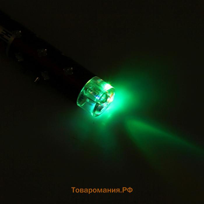 Лазер на карабине с фонариком «Камушки № 2», цвета МИКС