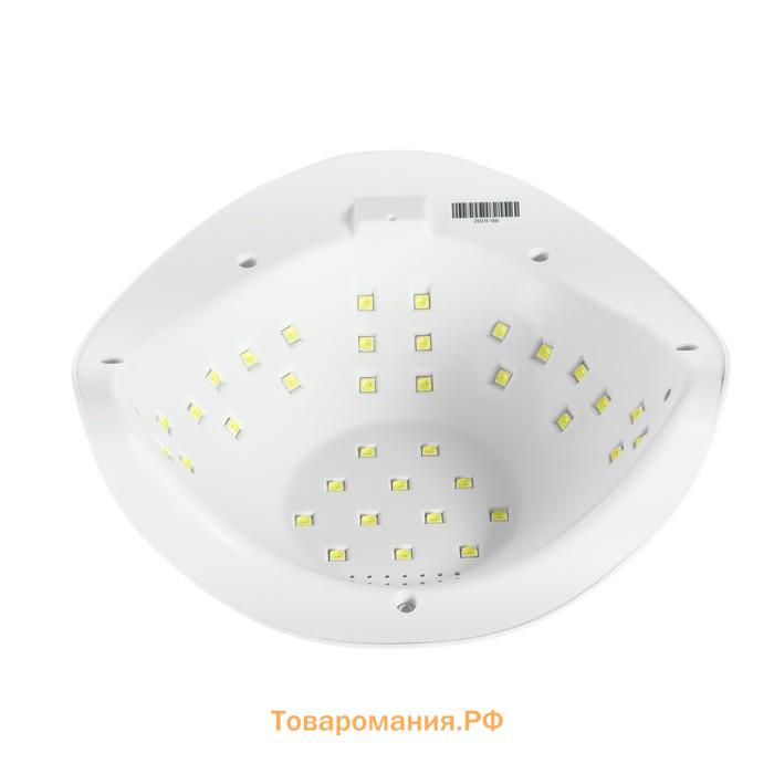 Лампа для гель-лака JessNail SUN X, UV/LED, 54 Вт, 36 таймер, таймер 10/30/60 сек, белая