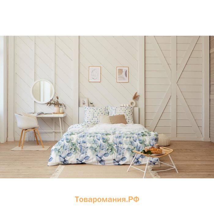 Постельное бельё «» 2 сп Eucalyptus 175х215 см, 200х220 см, 70х70 см - 2 шт