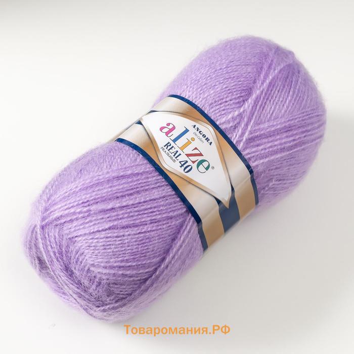 Пряжа "Angora real 40" 60% акрил, 40% шерсть 430м/100гр (146)