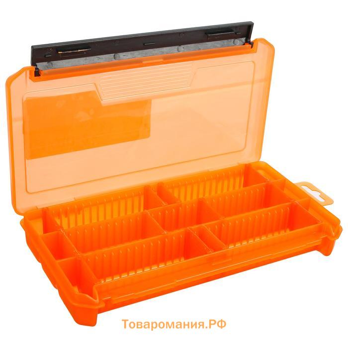 Коробка для приманок КДП-2, цвет красный, 230 × 115 × 35 мм