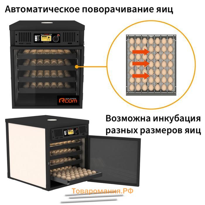 Инкубатор, на 192 яйца, автоматический переворот, 120 В, Rcom Maru