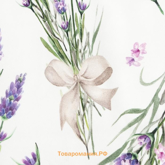 Скатерть "" Lavender 149х180 см, 100% хлопок, саржа 190 г/м2