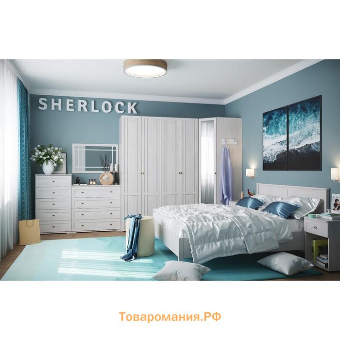 Тумба прикроватная Sherlock 51, 282 × 353 × 696 мм, цвет ясень анкор светлый