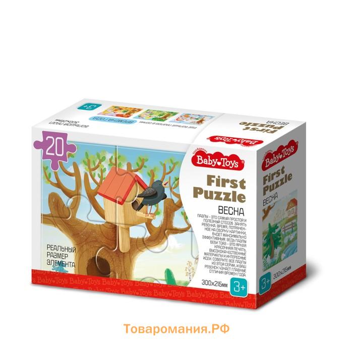 Пазл First Puzzle «Времена года. Весна» (20 эл)