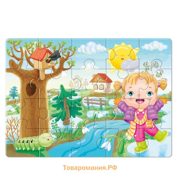 Пазл First Puzzle «Времена года. Весна» (20 эл)