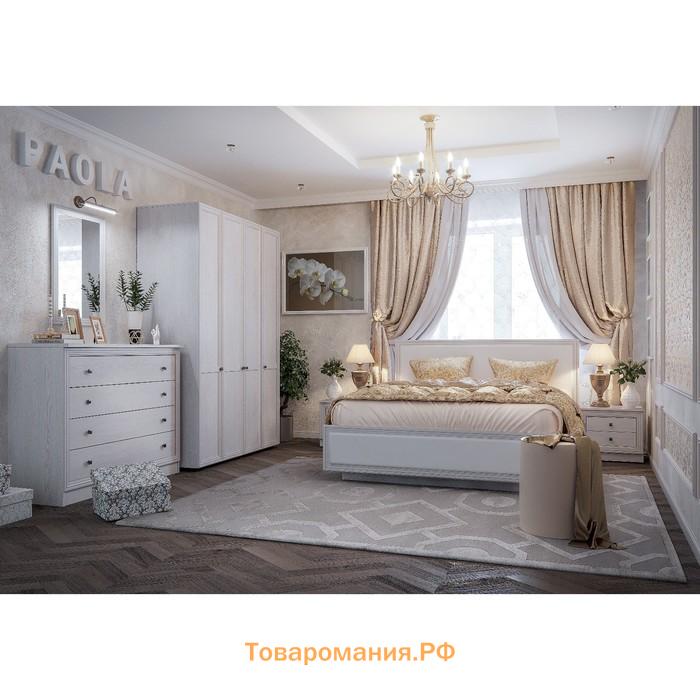 Комод Paola 455, 1000 × 443 × 804 мм, цвет ясень анкор светлый