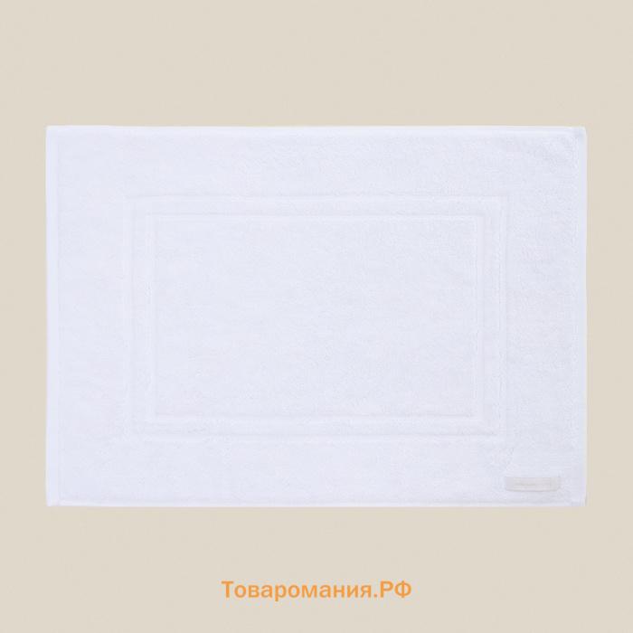 Коврик махровый SL HOME: Basic "Блан де Блан" 50х70 см, 100% хлопок, 730 г/м2