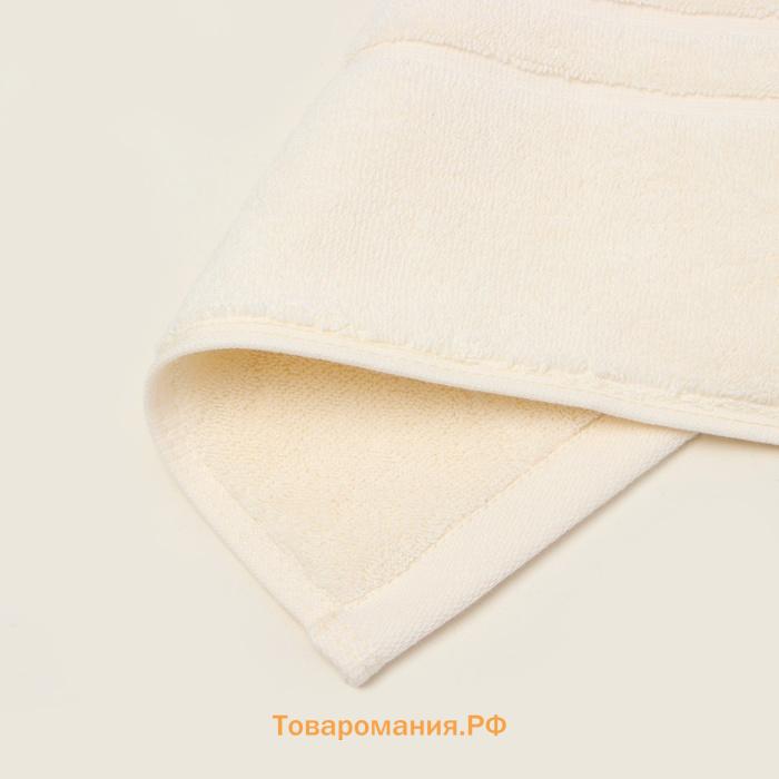 Коврик махровый SL HOME: Basic "Айвори" 50х70 см, 100% хлопок, 730 г/м2