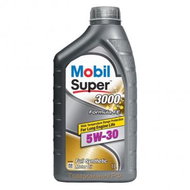 Моторное масло Mobil SUPER 3000 X1 F-FE 5w-30, 1 л синтетика