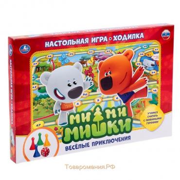 Настольная игра-ходилка «Ми-Ми-Мишки. Веселые приключения»