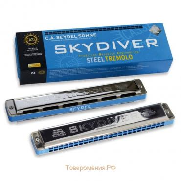 Губная гармошка Seydel Sohne 25480G Skydiver G  тремоло