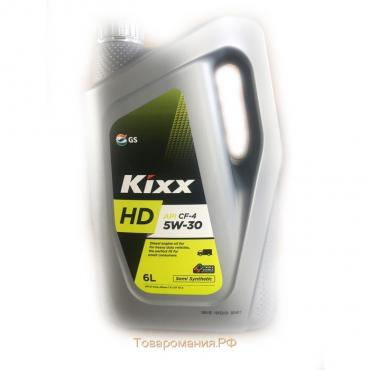 Масло моторное  Kixx HD CF-4 5W-30 Dynamic, 6 л