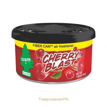 Ароматизатор в баночке Little Trees, Fiber Can, Вишня (Cherry Blast)