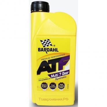 Масло трансмиссионное Bardahl ATF MULTI 7 GEAR, 1 л