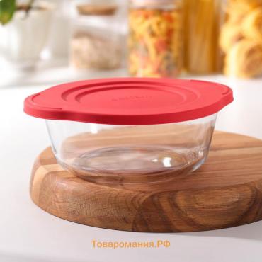 Форма для запекания из жаропрочного стекла Borcam, 1,45 л, с крышкой