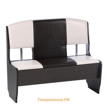 Скамья от кухонного уголка София, 1040х450х880, Венге/Кожзам