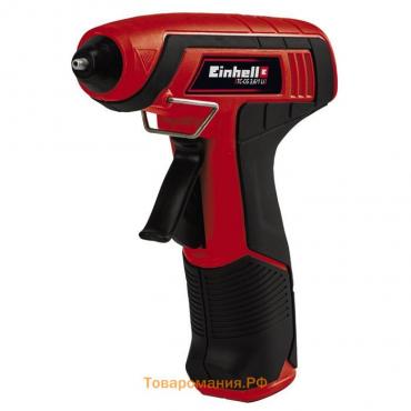 Пистолет клеевой аккумулят. Einhell TC-CG 3.6/1, 3.6 В, 1.5 Ач, 160°C, 150х7 мм, 3 с, кейс