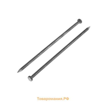 Гвозди ТУНДРА, строительные, ГОСТ 4028-63, без покрытия, 6×200 мм, фасовка 1 кг