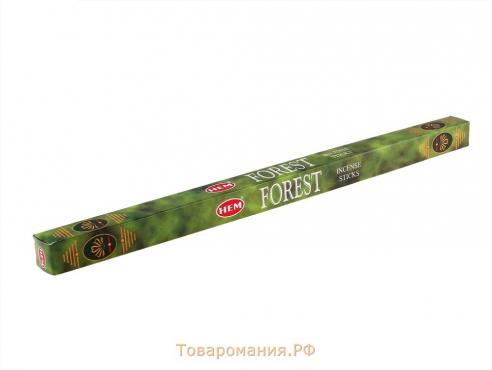 Благовония HEM "Forest. Лес", 8 палочек в упаковке, четырёхгранник