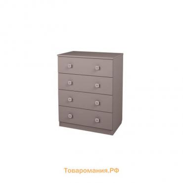 Комод Polini kids Simple c 4 ящиками, цвет серый