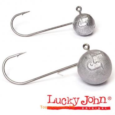 Джиг-головка Lucky John MJ ROUND HEAD, 7 г, крючок № 004