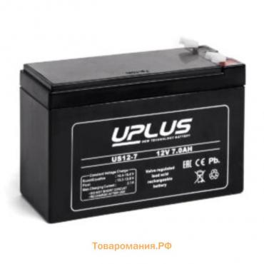 Автомобильный аккумулятор UPLUS (Leoch) 7 Ач 12 Вольт US 12-7