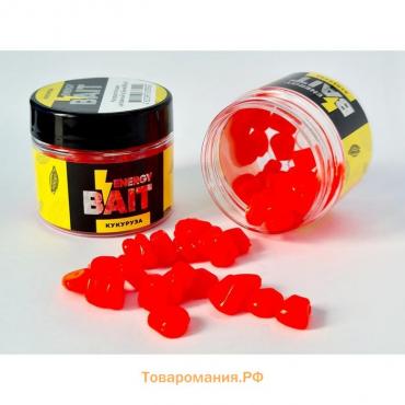 Искусственная насадка ENERGY BAIT «Кукуруза», тонующая, ароматизированная, 60 шт, цвет красный   914