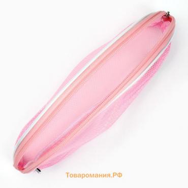 Косметичка-сетка PVC 14 см х 21 см «MAKEUP BAG» с каркасом